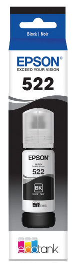 Botellas de tintas epson 522 Black